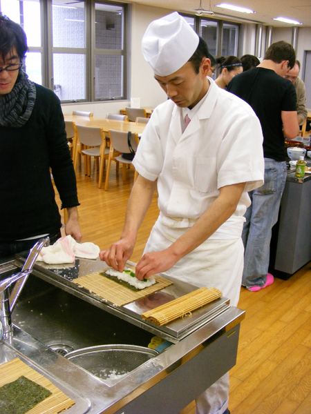 sushi making