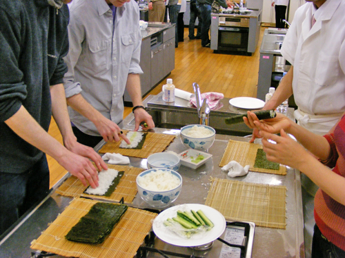 sushi making