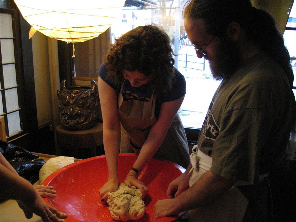 Soba making